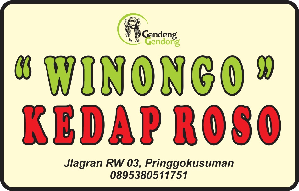 WINONGO KEDAP ROSO