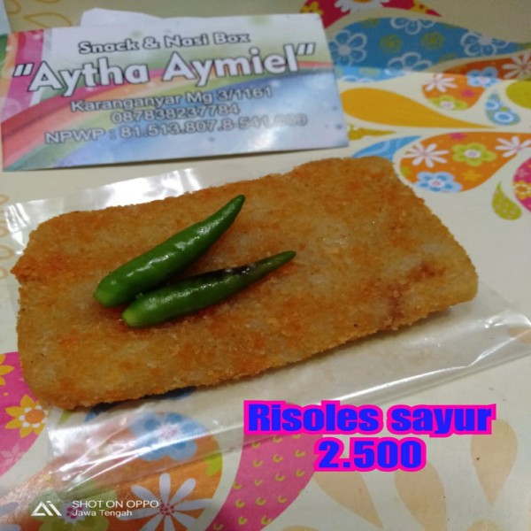 Risoles Sayur