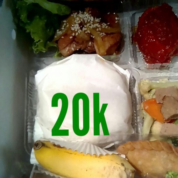 Nasi box ayam teriyaki