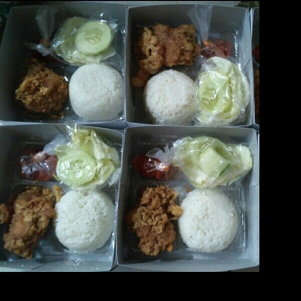 Paket nasi goreng tepung