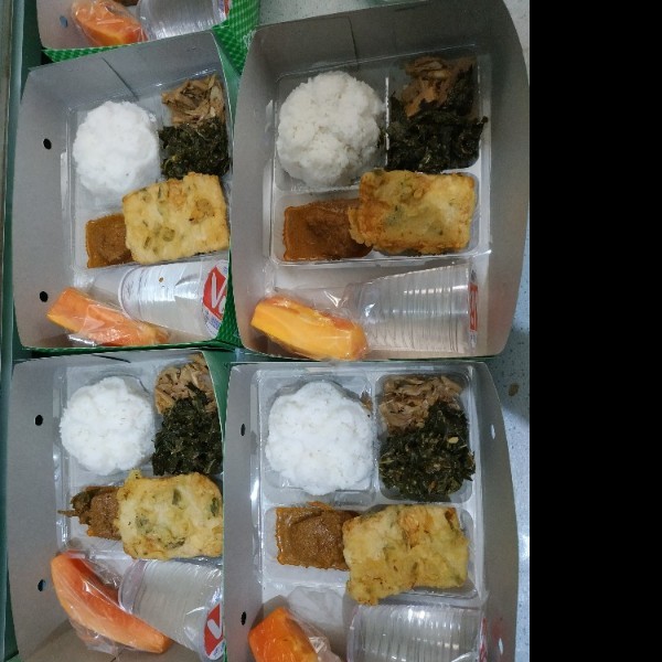 Nasi rendang 