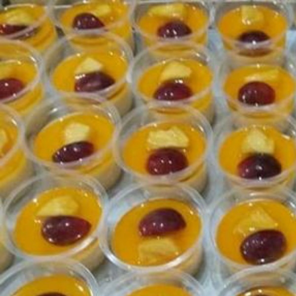 Puding buah 