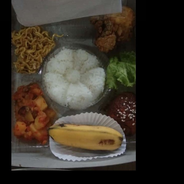 Nasi ayam sambe