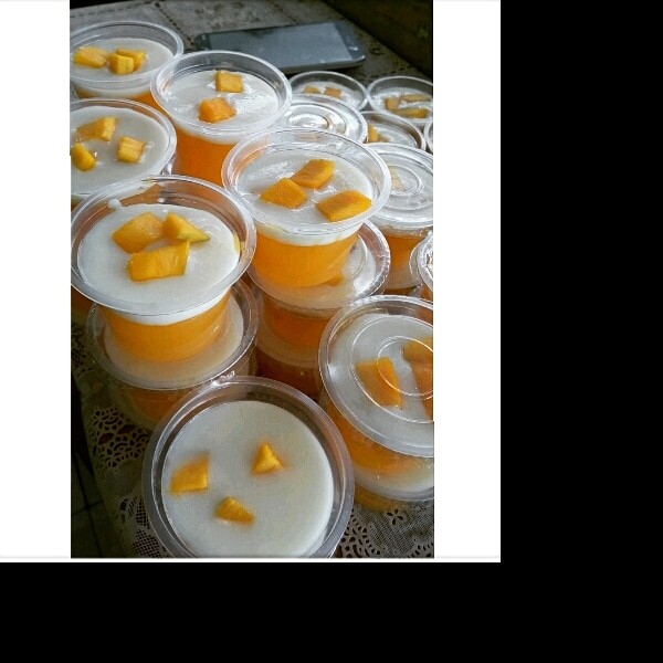 Puding mangga