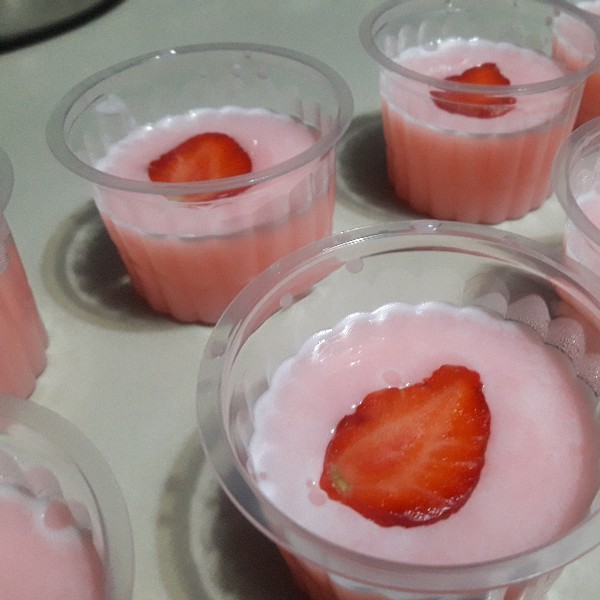 Puding strobery