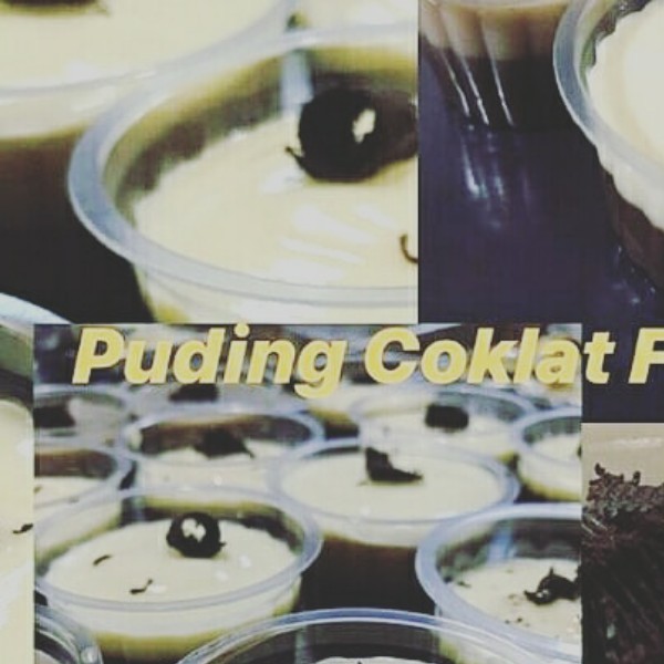 Puding coklat 