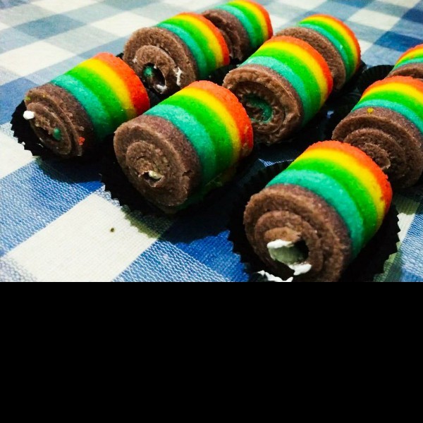 Rainbow roll 
