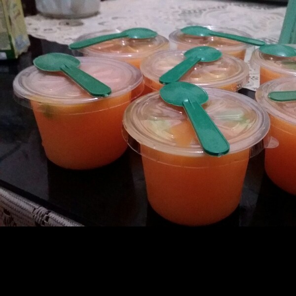 Puding  mangga