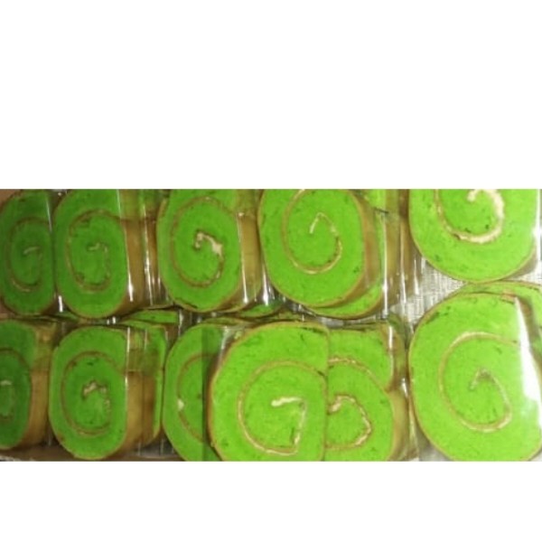 Rol cake pandan