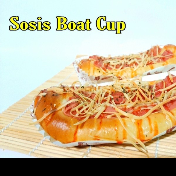 Roti sosis boat