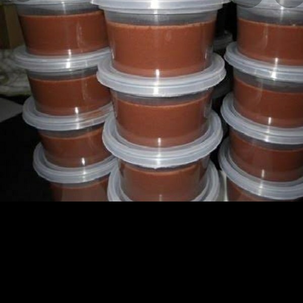Puding coklat