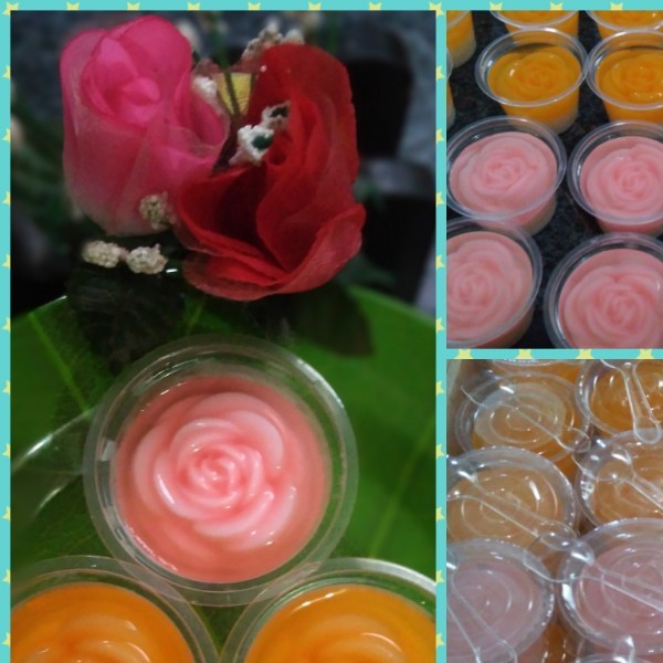 Puding mawar