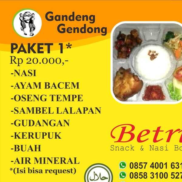 Nasi Box Pkt 1