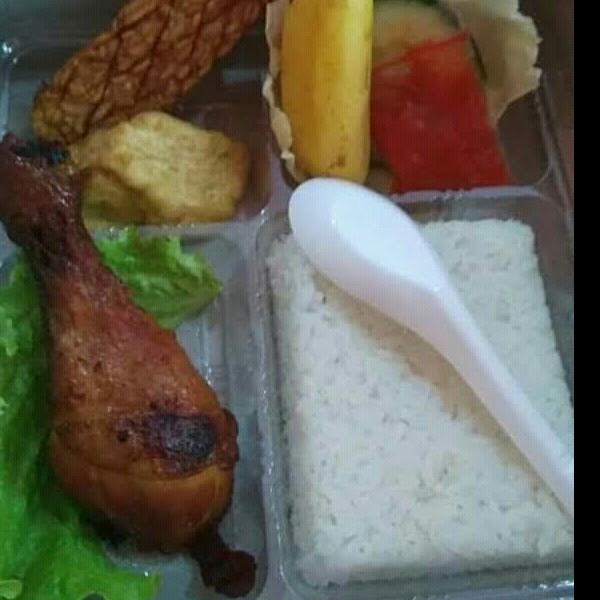 Nasi ayam goren
