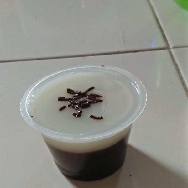 Pudding coklat 