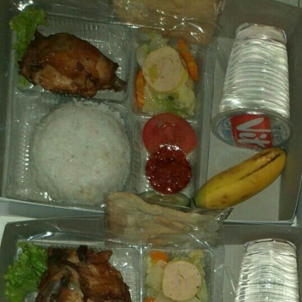 Nasi ayam oreng