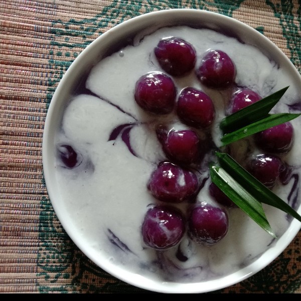 Candil ubi ungu