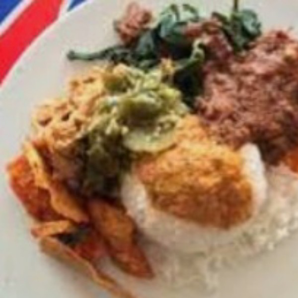 Nasi rendang 