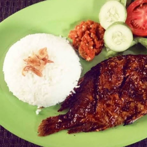 Nasi nila bakar