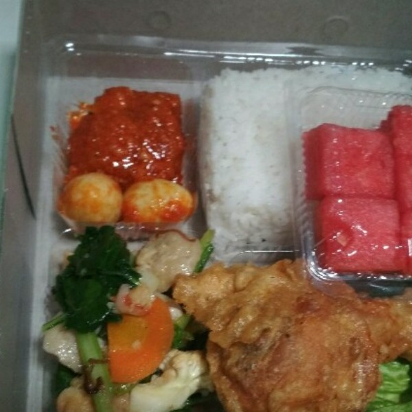 Nasi ayam goren