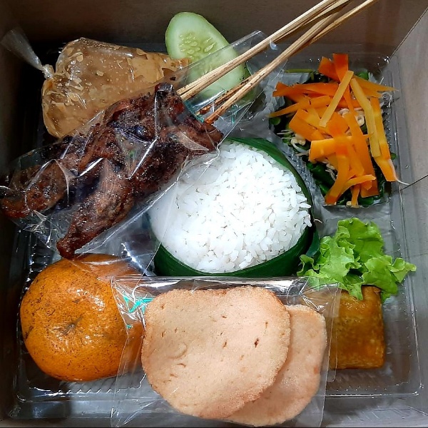 Pecel Sate ayam