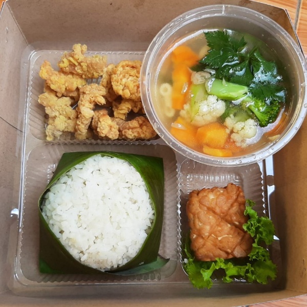 Ayam nasi sop