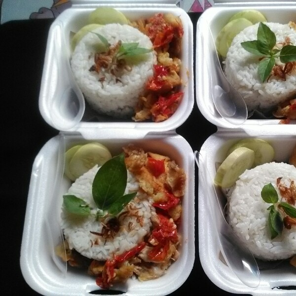 Nasi AyamGeprek