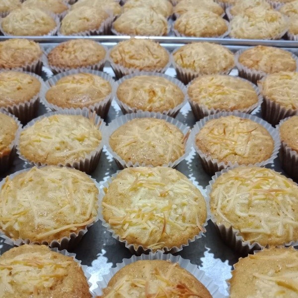 Muffin keju