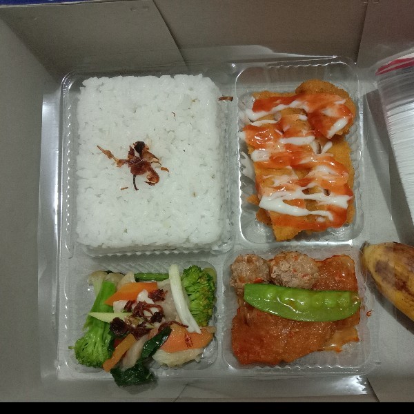 Nasi ayam katsu