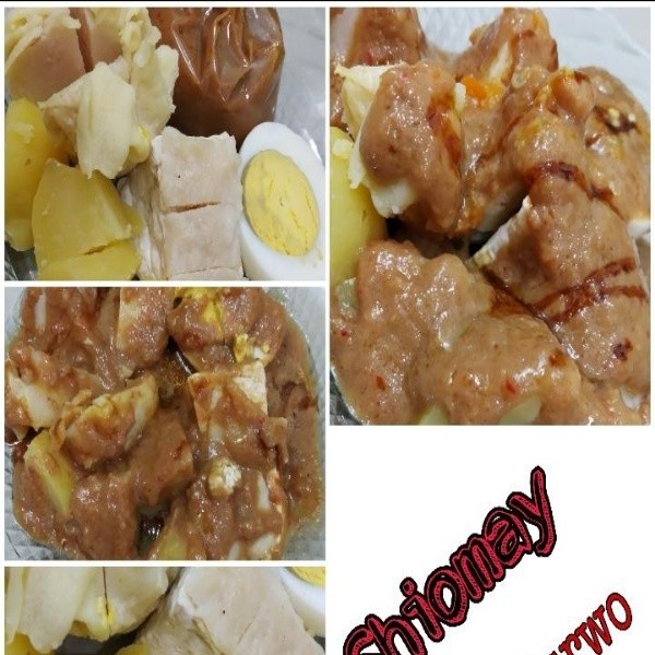 Siomay lengkap