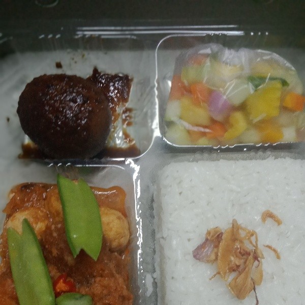 Nasi sambal gor