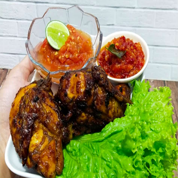 Nasi ayam bakar