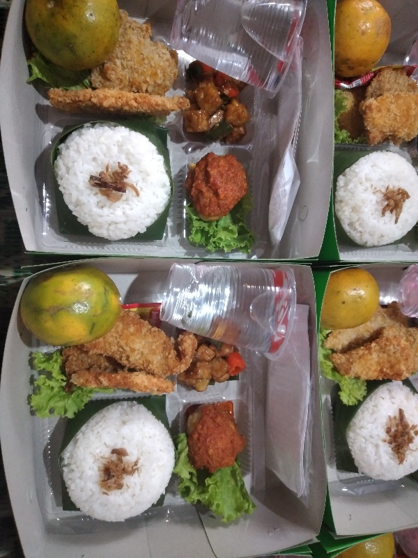 Nasi chickenkat