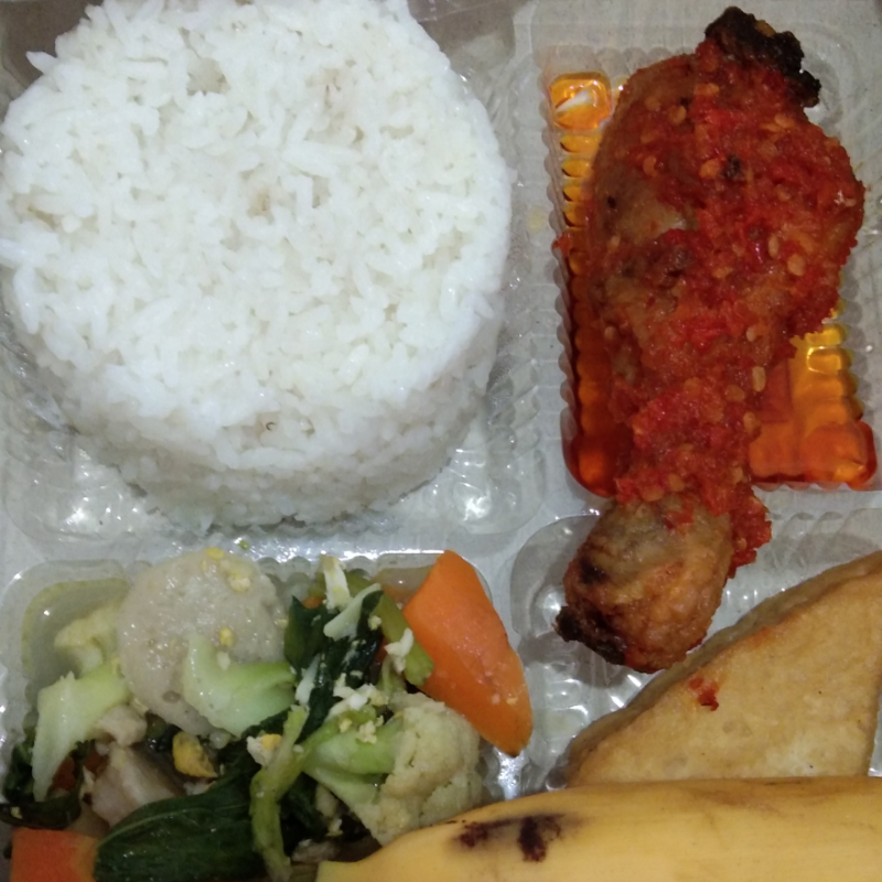 Nasi ayamBalado