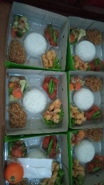 Nasi ayam fille
