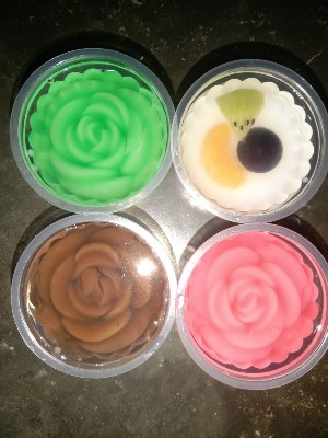 Puding mawar