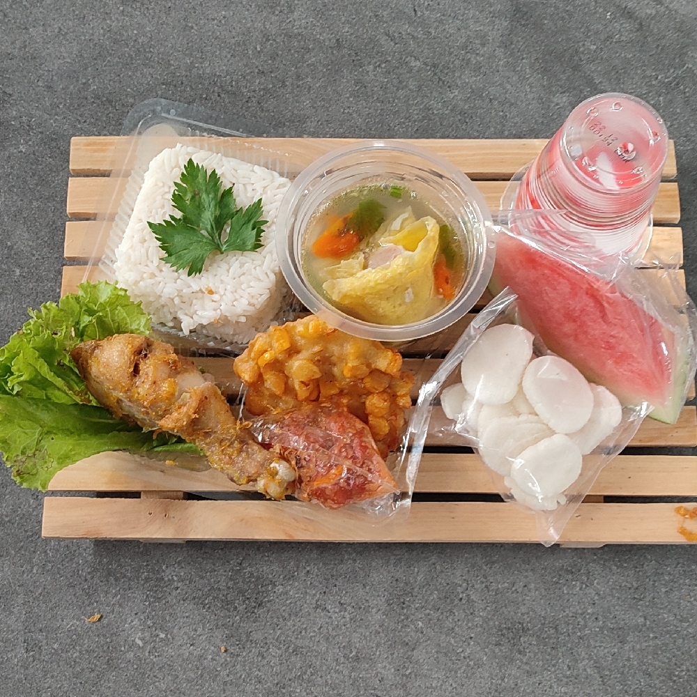 Nasi sup rolade