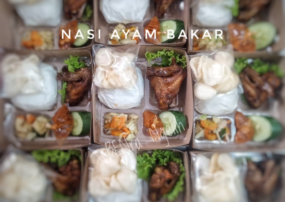 Nasi ayam bakar