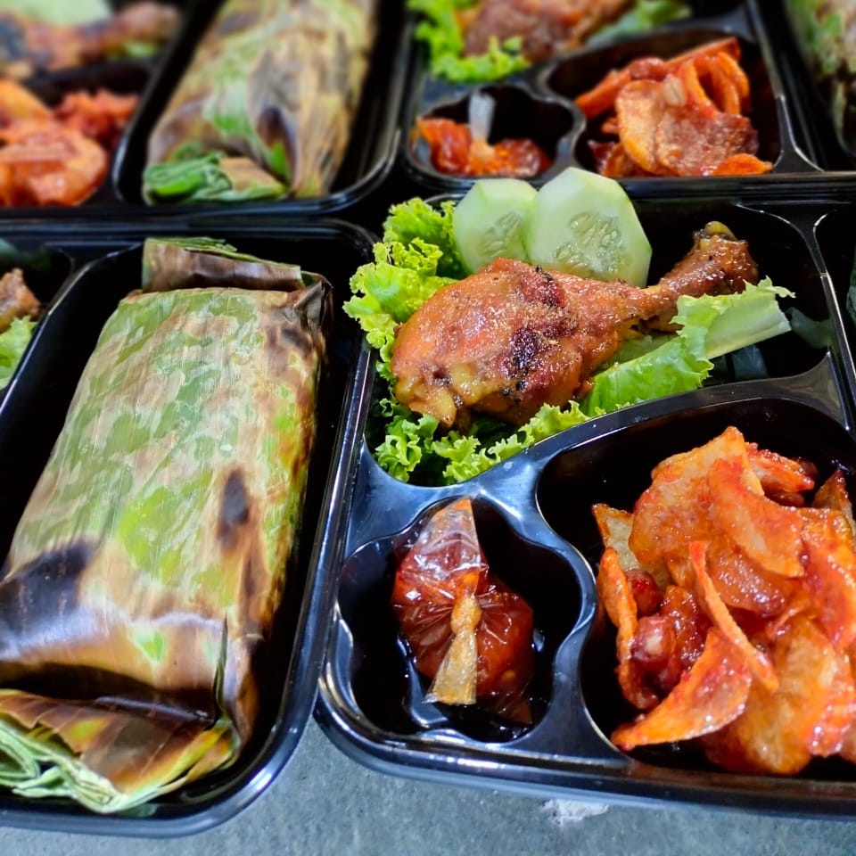 Nasi Bakar Ayam