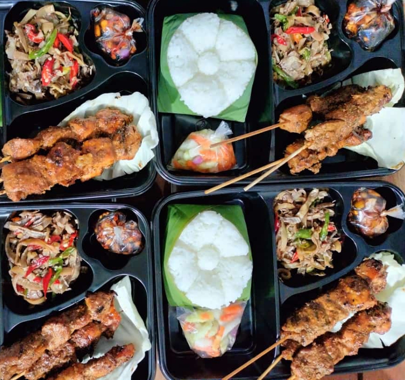 Nasi Sate Ayam