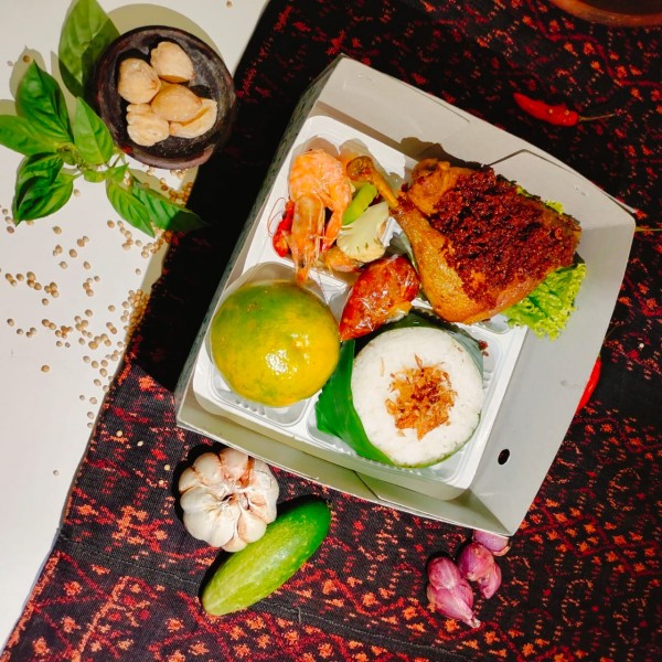 Bebek Goreng Capcay Udang Fullset 