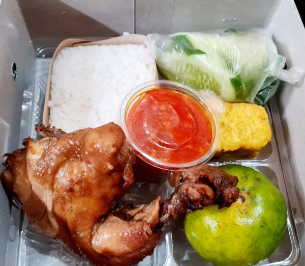 Nasi Ayam Bacem 