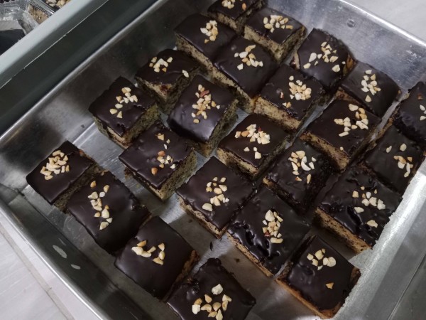 choco banana cake 