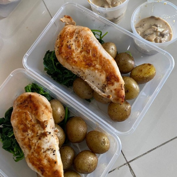 DIET FOOD STEAK AYAM