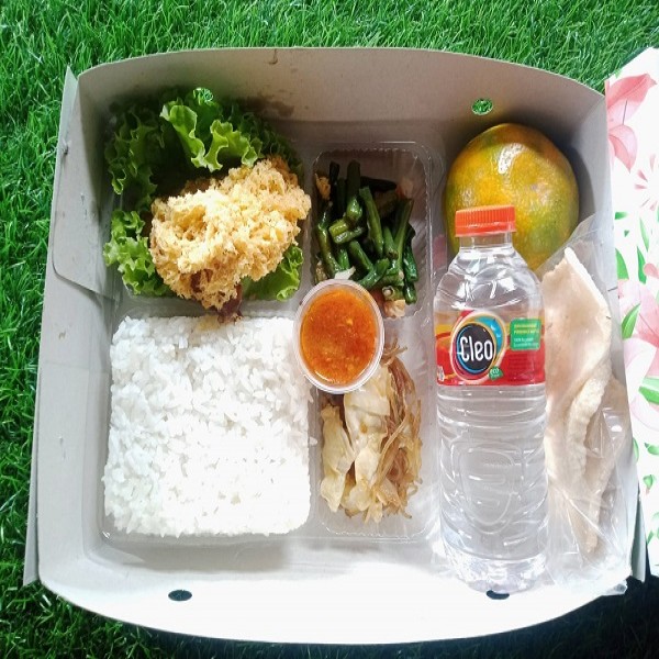 Paket Nasi Oseng Ndeso Ayam Goreng
