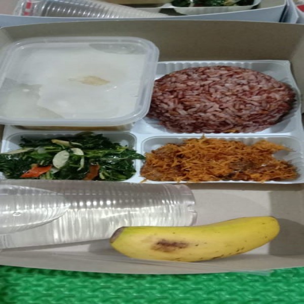 Nasi Box Beras Merah